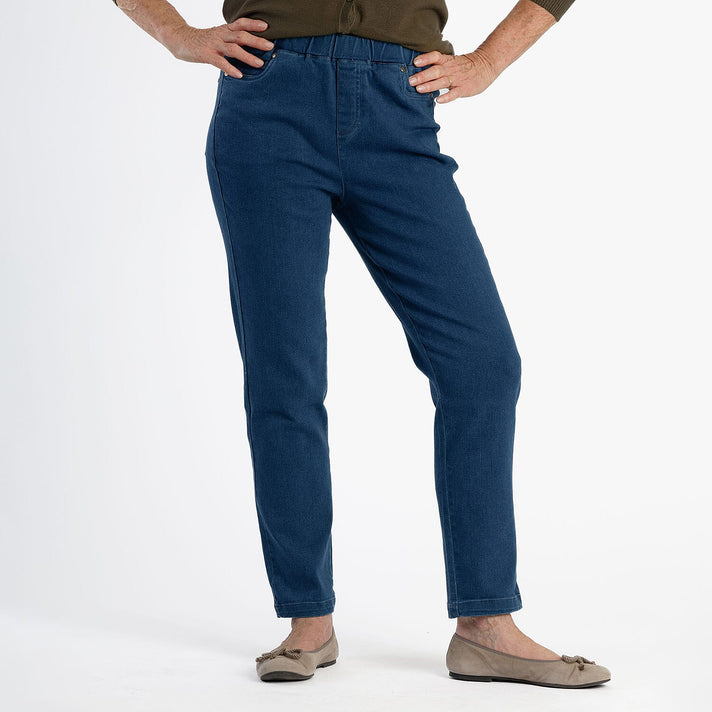 Pure &amp; Natural Straight Leg Denim Jeans (Size 14) - Blue 8287264 1