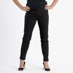 Pure & Natural Straight Leg Denim Jeans (Size 16) - Black