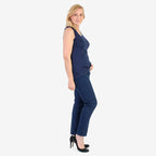 Pure & Natural Straight Leg Denim Jeans (Size 16) - Denim