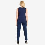 Pure & Natural Straight Leg Denim Jeans (Size 18) - Denim