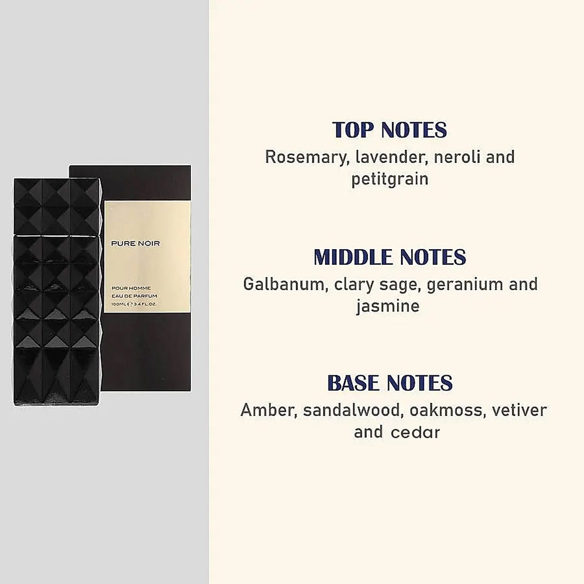 Pure Noir Eau De Parfum 100ml 3456344 1