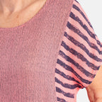 Pure and Natural 100% Cotton Woven Dress (One Size, 8-16) - Peach