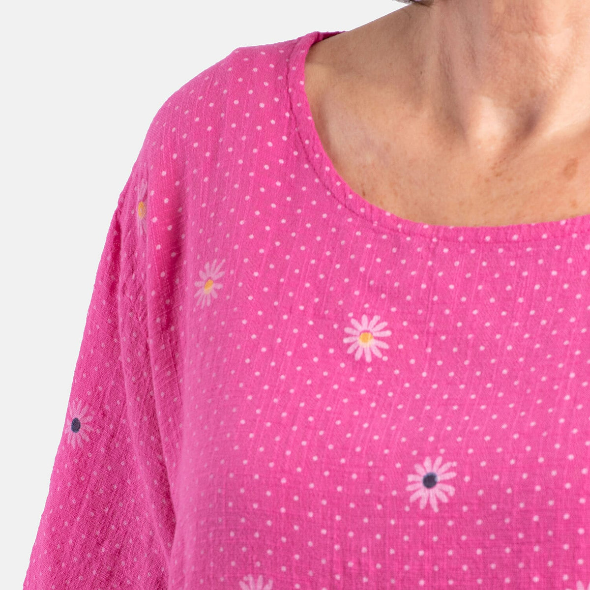 Pure and Natural 100% Cotton Woven Top 7799189 4