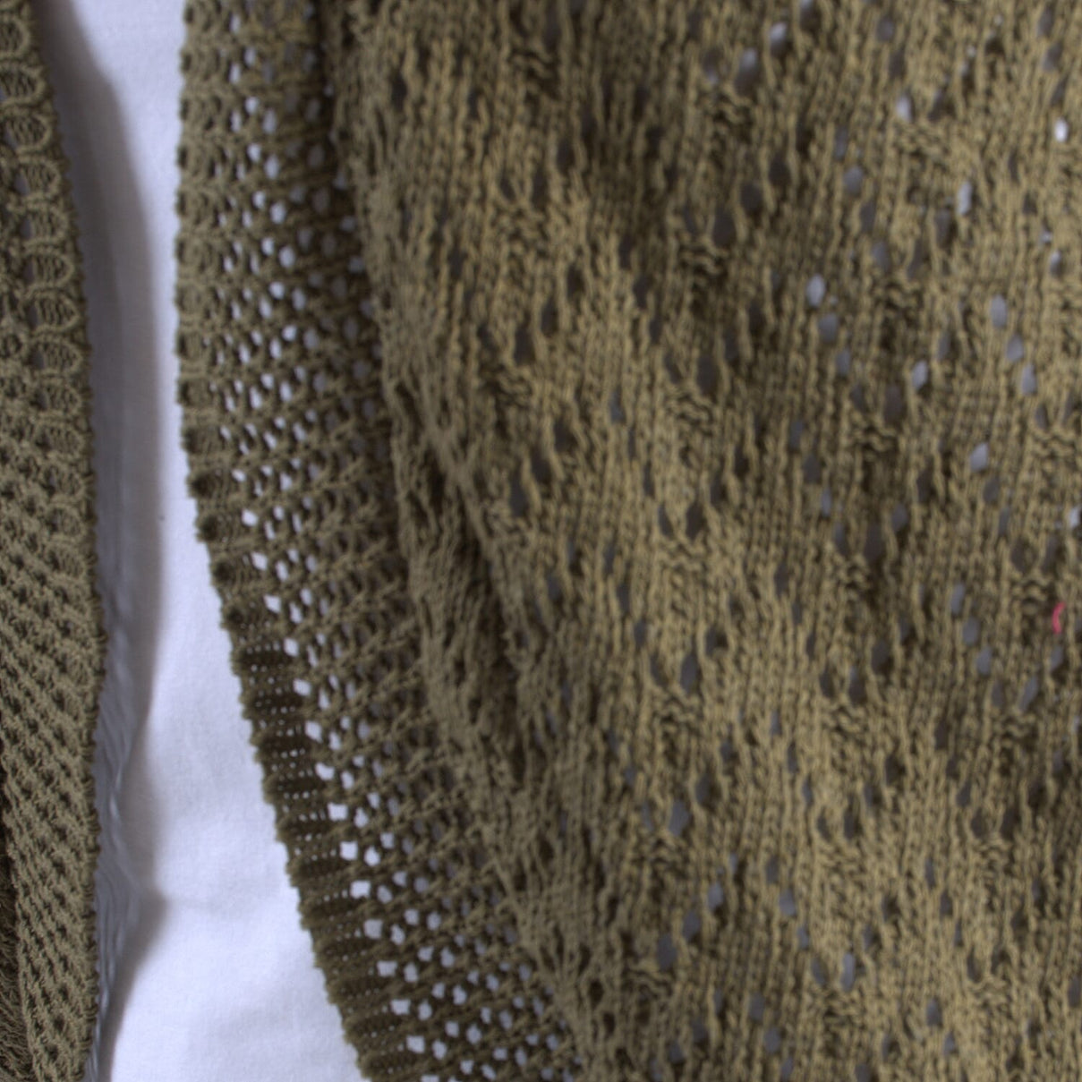 Pure and Natural Cotton Blend Summer Bolero (Size L-XL) - Khaki 7810719 6