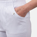 Pure and Natural Woven Trousers (Size 10) - White