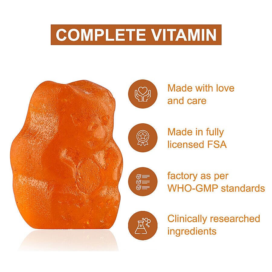 Purna - Orange Flavoured Vitamin C Gummies (60 Gummies) 7233141 3