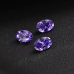 Purple Cubic Zirconia Oval Shape Gemstone 1.99 Ct. - 6x4 mm