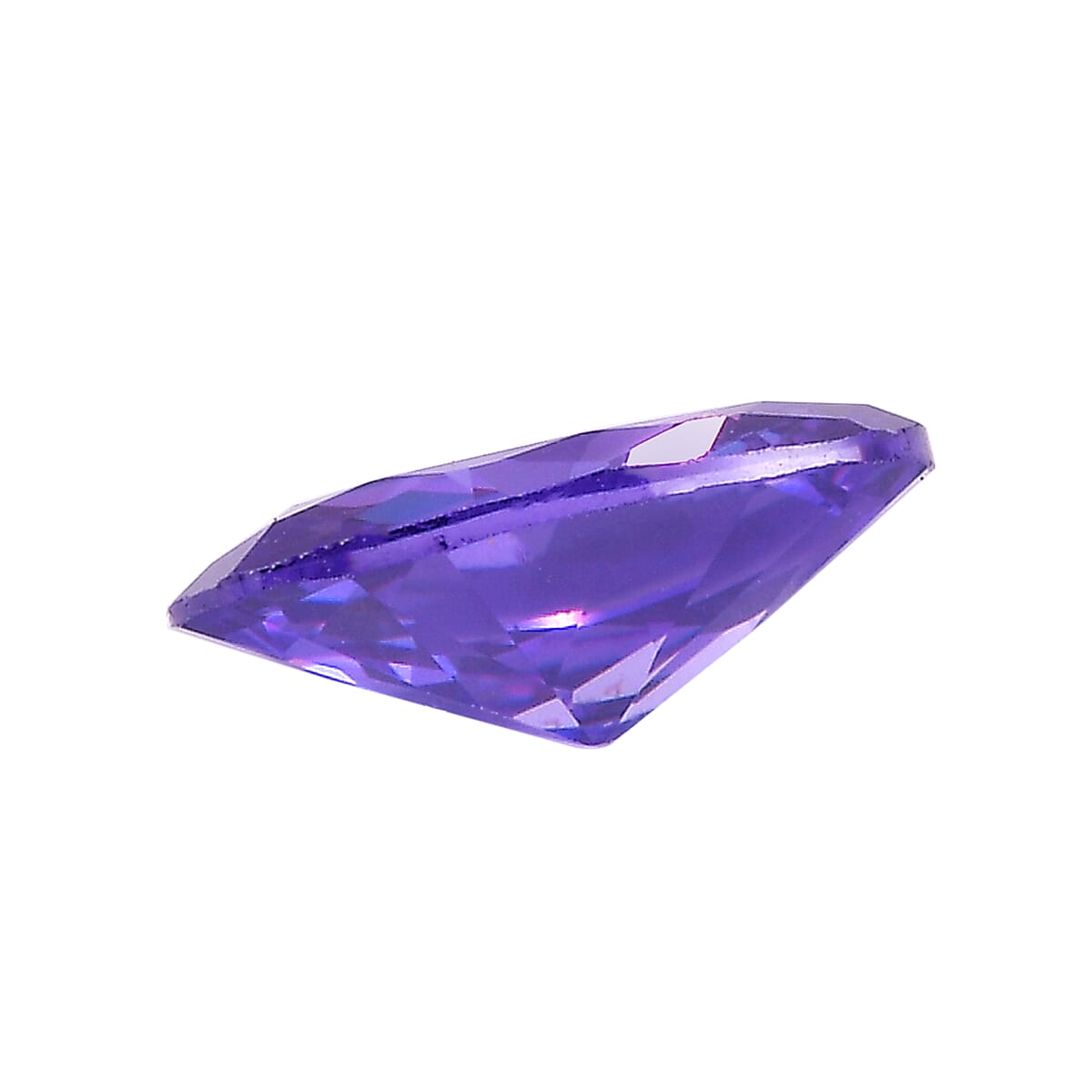 Set of 3 Purple Cubic Zirconia Loose Gemstones in Oval Shape  1.99 Ct. (6x4mm) 8068504 3