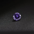 Purple Cubic Zirconia Round Shape Gemstone 0.69 Ct. - 5 mm