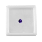 Purple Cubic Zirconia Round Shape Gemstone 0.69 Ct. - 5 mm