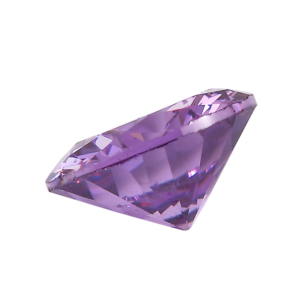 2.55 Ct. Set of 2 Purple Cubic Zirconia Loose Gemstones in Round Shape (6 mm) 8068510 3