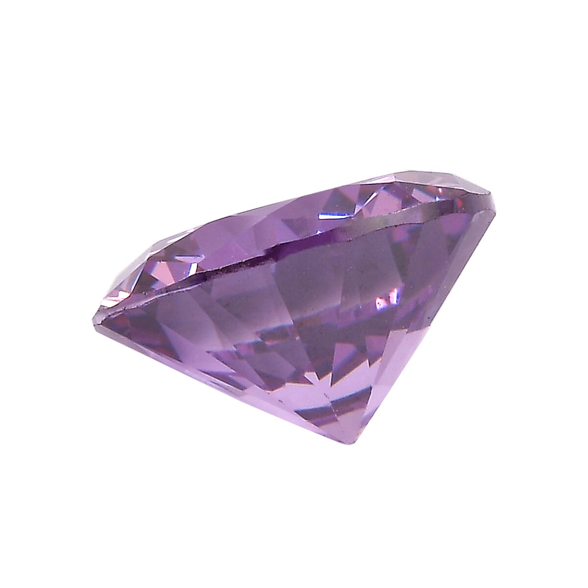 3.1 Ct. Purple Cubic Zirconia Loose Gemstone in Round Shape (8 mm) 8068512 2