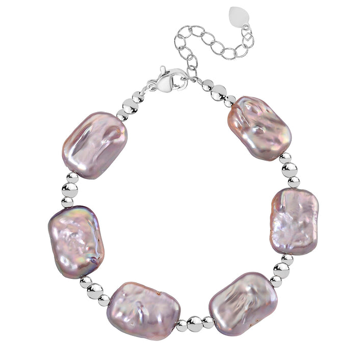 Multi Colour Freshwater Pearl Bracelet (Size 7 - 1.5 Inch Ext) With Lobster Clasp in Gold Tone V32729167 1