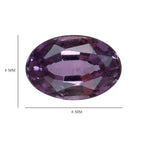 Purple Sapphire 6x4 Faceted 1A  0.47 Cts