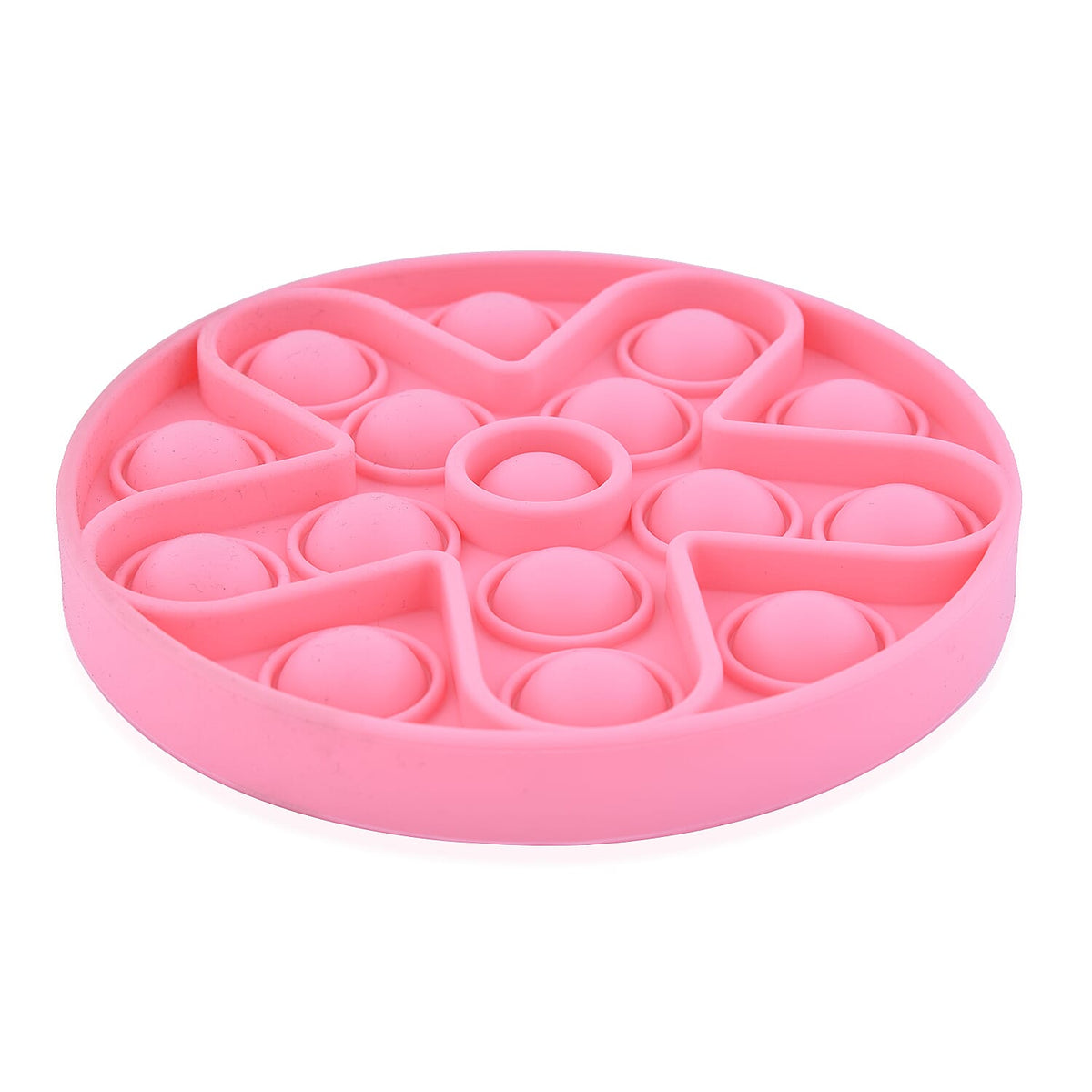 Push Bubble Stress Relieving Circular Fidget for Adults-Children in Pink (Dia- 11.5cm) 6291579 3