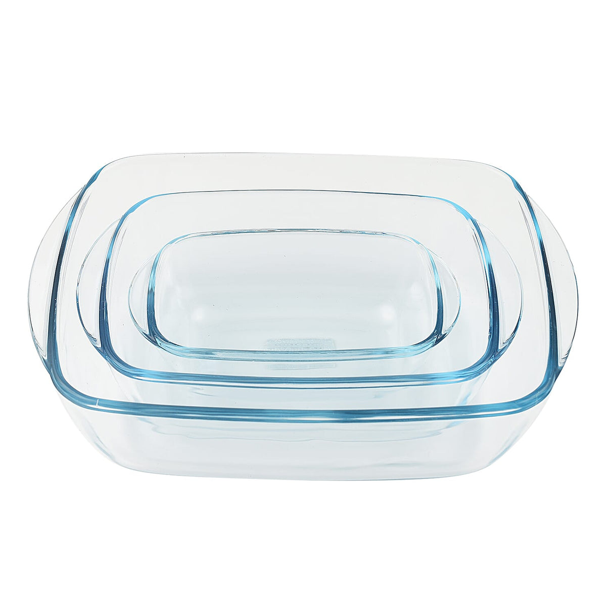 Pyrex 6 Piece Cook &amp; Store Rectangular Dishes Set (3 bowl and 3 Lids) 7672011 6