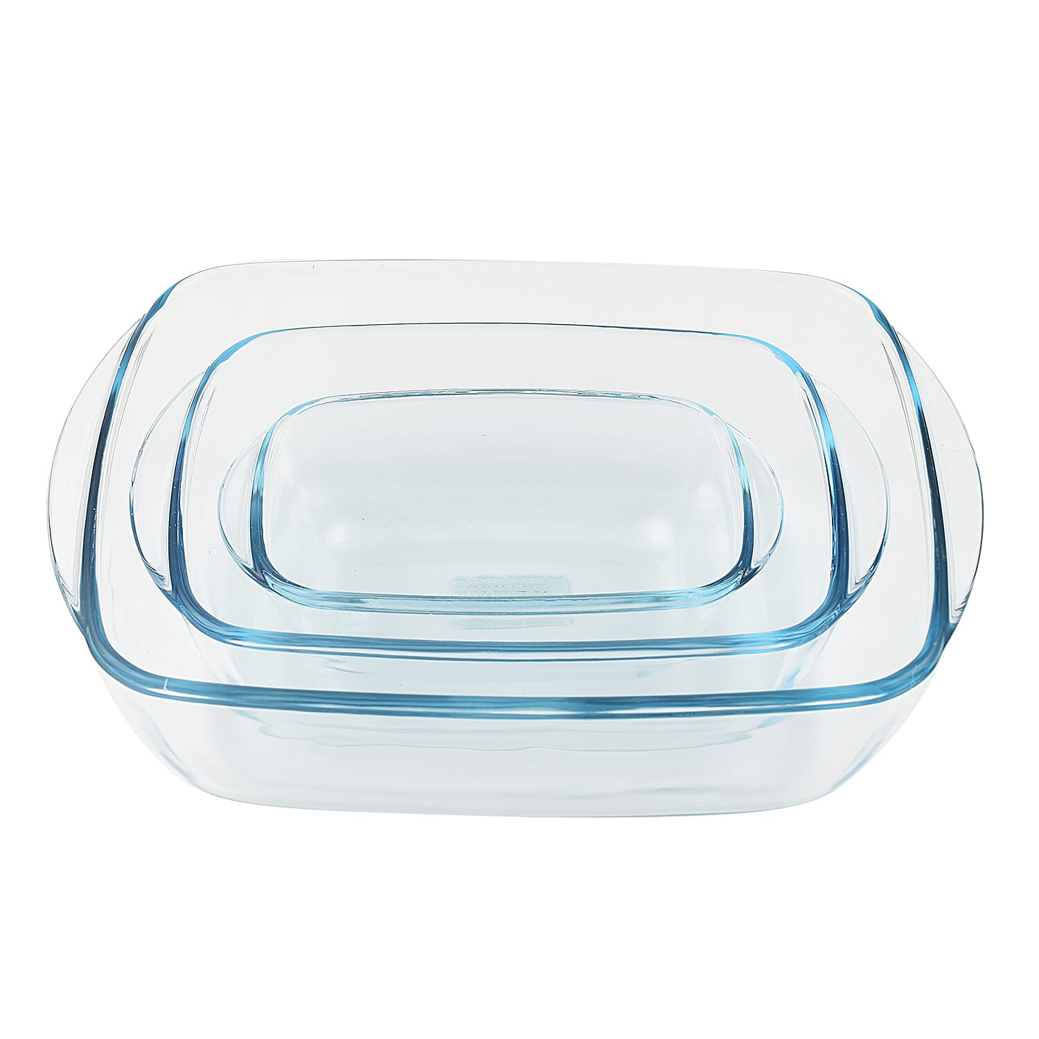 Pyrex 6 Piece Cook &amp; Store Rectangular Dishes Set (3 bowl and 3 Lids) 7672011 6
