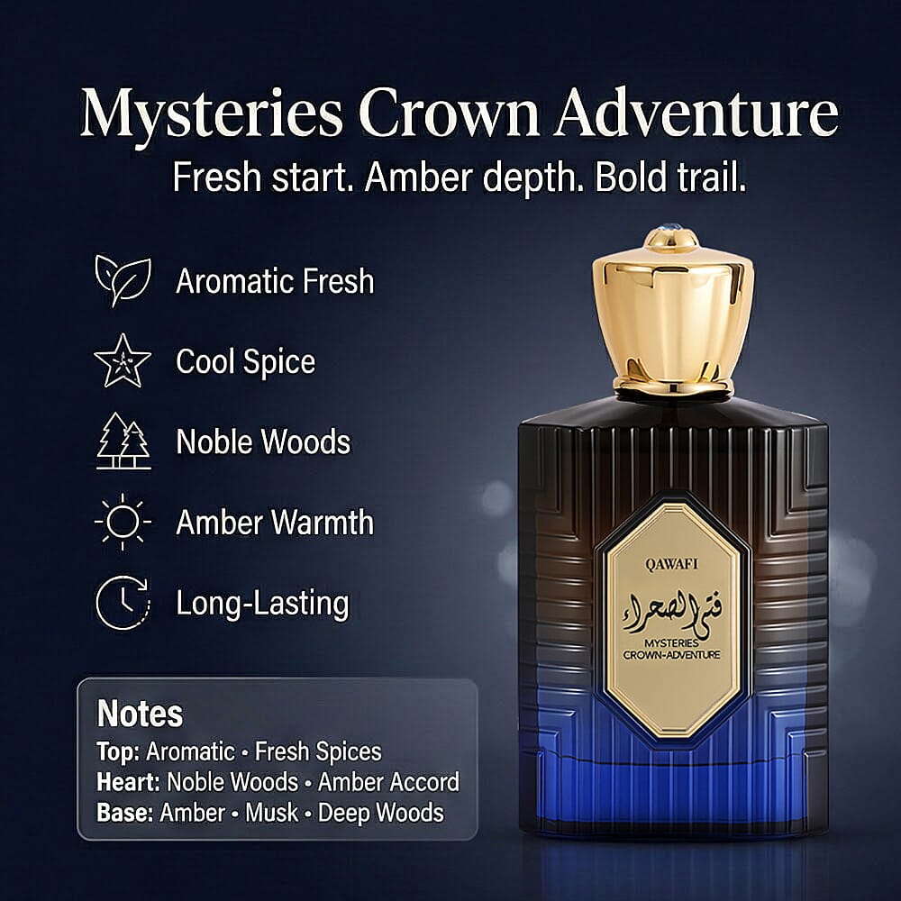 QAWAFI Mysteries Crown Adventure Eau de Parfum 100ml 8379717 1