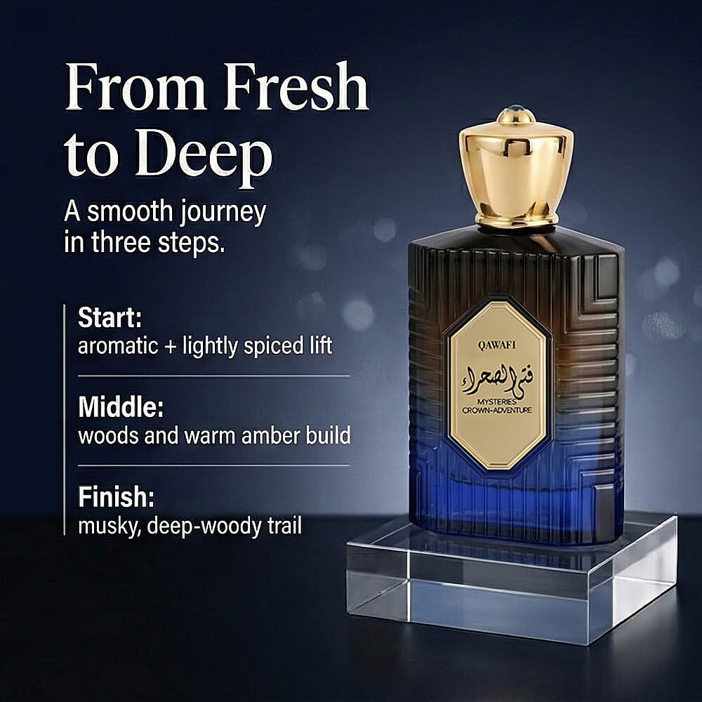 QAWAFI Mysteries Crown Adventure Eau de Parfum 100ml 8379717 2