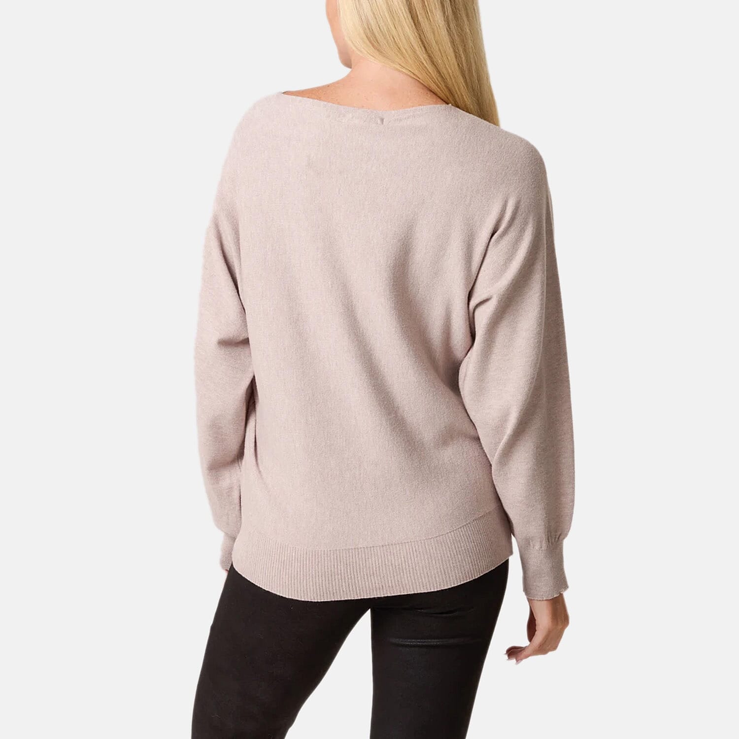 QED Pearl Floral Embellishment Jumper (Size L-XL) - Mocha 8275281 2