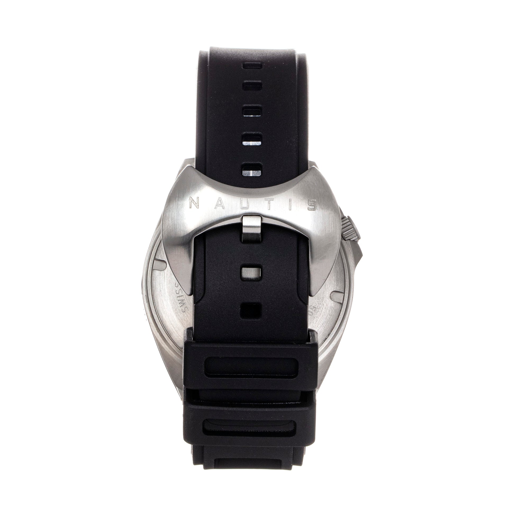 Nautis Global Dive Watch with Date in Stainless Steel 7682751 1