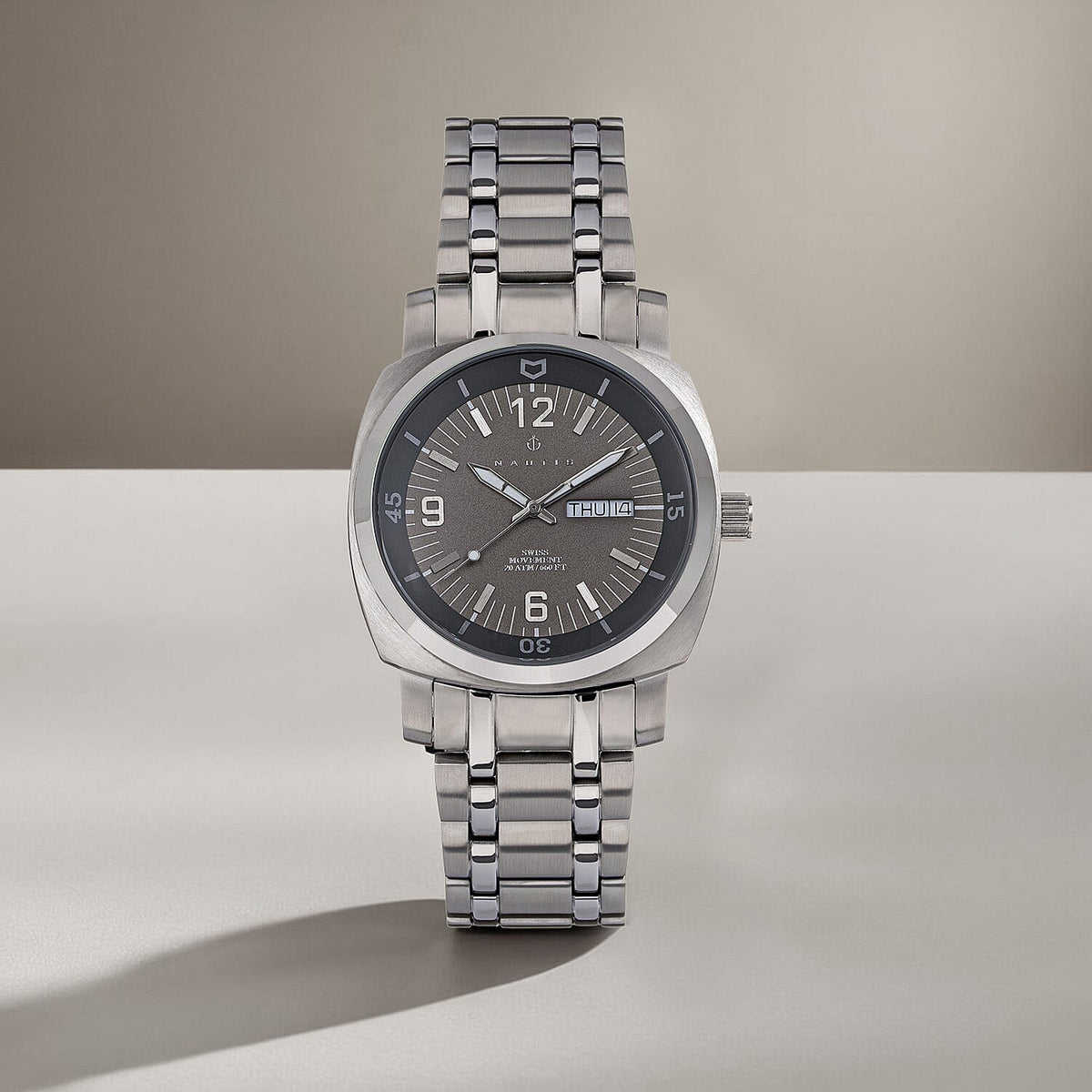 Quartz Mens Watch in Stainless Steel 7682824 2