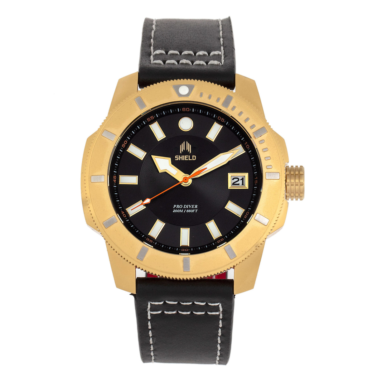 Shield Shaw Diver Watch in Stainless Steel 7682843 0