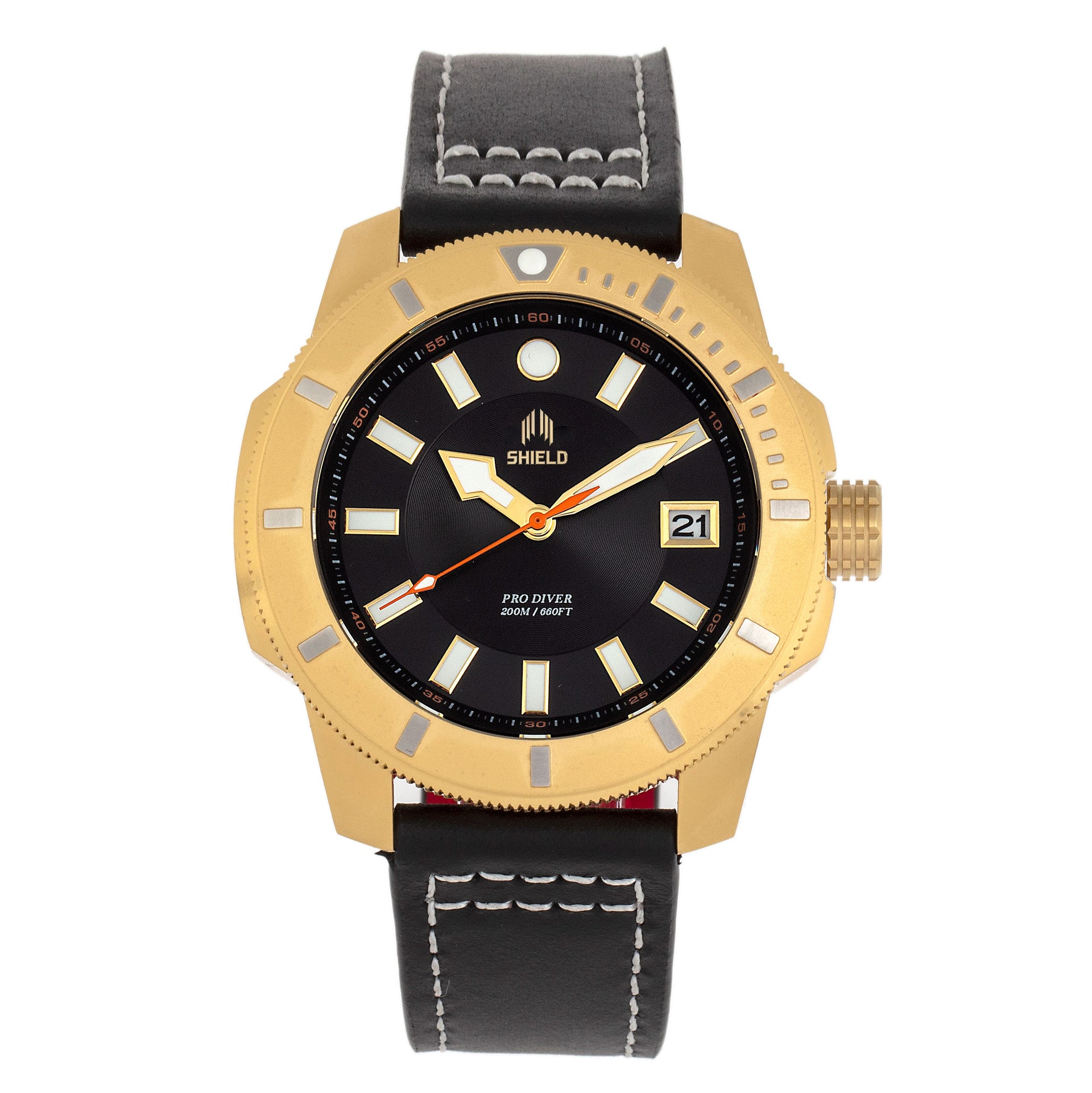 Shield Shaw Diver Watch in Stainless Steel 7682843 0