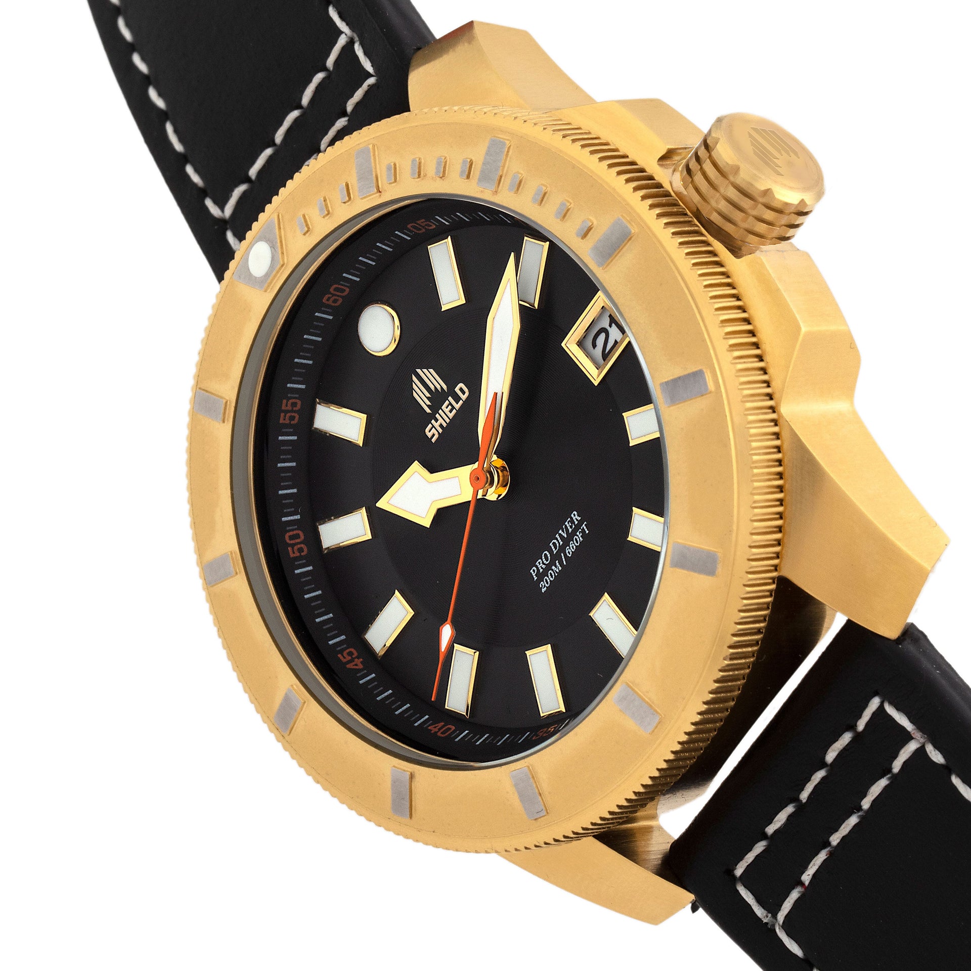 Shield Shaw Diver Watch in Stainless Steel 7682843 2
