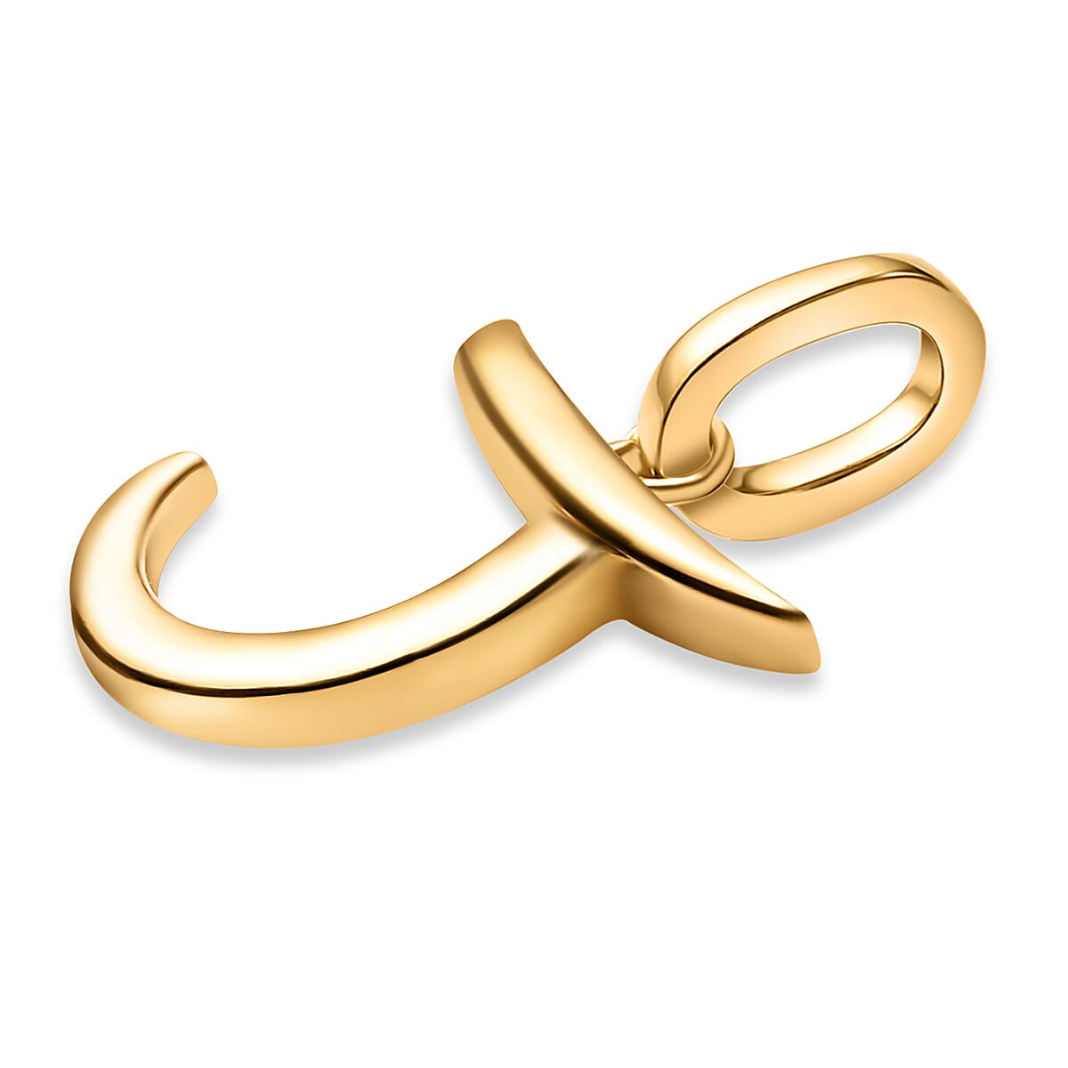 RACHEL GALLEY 18K Vermeil Yellow Gold Overlay Sterling Silver Initial J Pendant 8726083 2