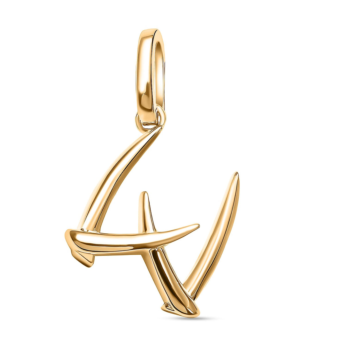 RACHEL GALLEY 18K Vermeil Yellow Gold Overlay Sterling Silver Initial W Pendant 8726182 0