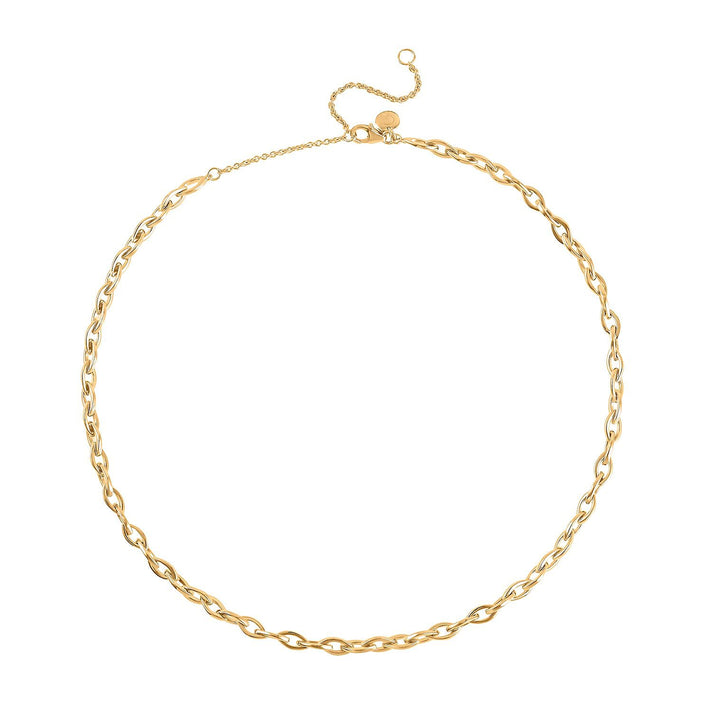 RACHEL GALLEY 18k Vermeil Yellow Gold Sterling Silver Molto Link Necklace (Size - 16/18/20),  Silver Wt. 18.37 Gms 3890687 1