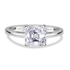 RACHEL GALLEY - 950 Platinum SGL Certified (VS-E-F) Lab Grown Diamond Ring 2.00 Ct