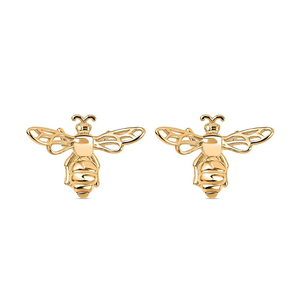 RACHEL GALLEY 9K Yellow Gold Earrings