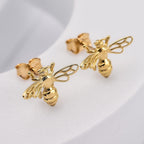 RACHEL GALLEY 9K Yellow Gold Earrings