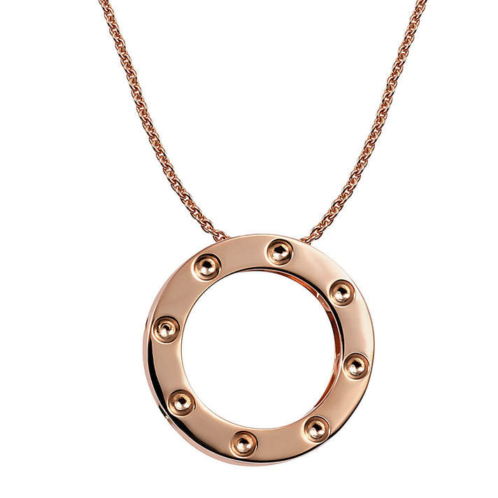 RACHEL GALLEY African Ruby Pendant with Chain (Size 30) Rose Gold Overlay Sterling Silver, Silver Wt 11.53 Gms 3873624 1