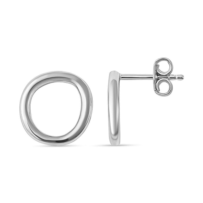 RACHEL GALLEY Allegro Collection - Stud Earring in Rhodium Plated Sterling Silver 3884526 1