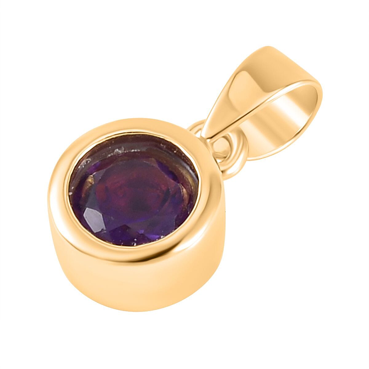 RACHEL GALLEY Amethyst Pendant in Vermeil Yellow Gold Overlay Sterling Silver 8847580 4