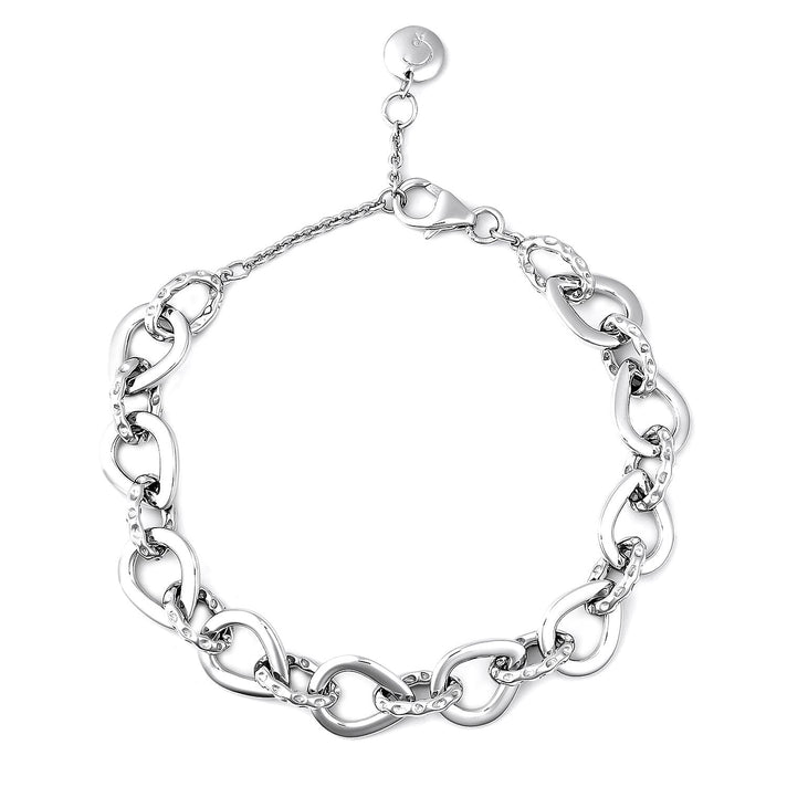 RACHEL GALLEY Bracelet Size 7/ 7.5/ 8 in Rhodium Plated Sterling Silver 2722017 1