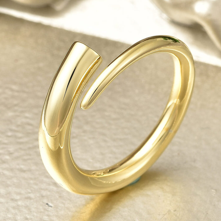 RACHEL GALLEY Bypass Ring in Yellow Gold Plated Sterling Silver 3875880 2
