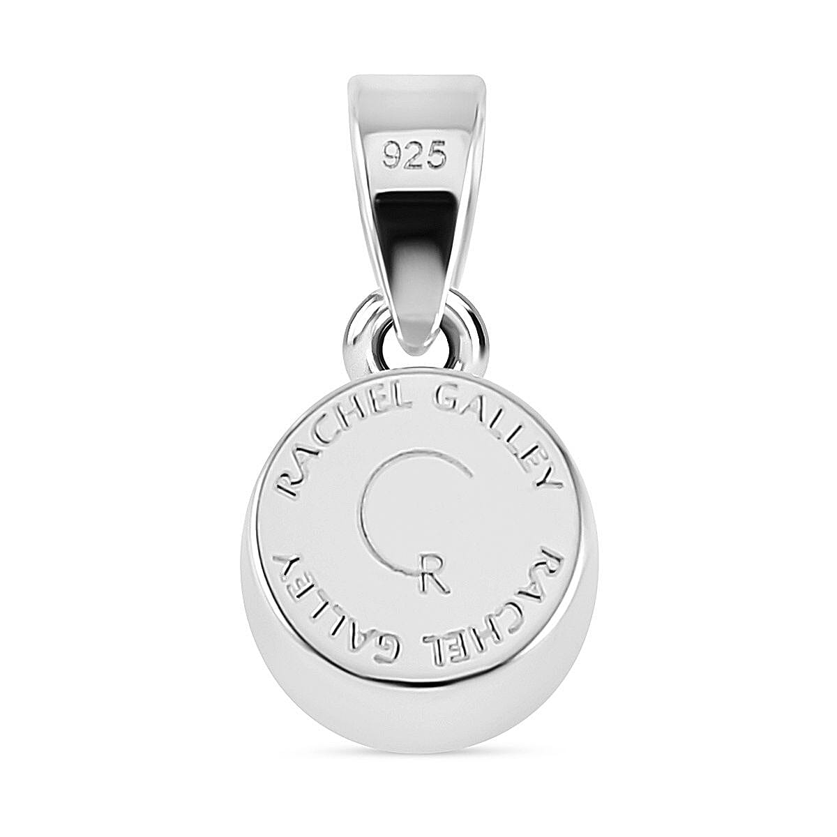 RACHEL GALLEY Citrine Pendant in Platinum Overlay Sterling Silver 8847769 5