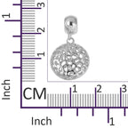 RACHEL GALLEY Rhodium Plated Sterling Silver Disc Pendant