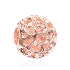 RACHEL GALLEY Rose Gold Overlay Sterling Silver Globe Charm or Pendant