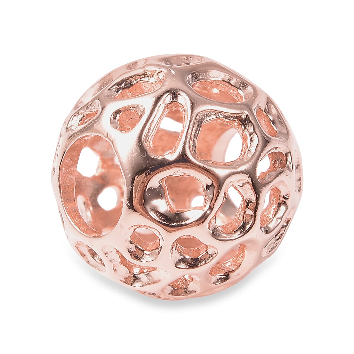 RACHEL GALLEY Globe Charm Pendant in Rose Gold Plated Silver 3507864 2