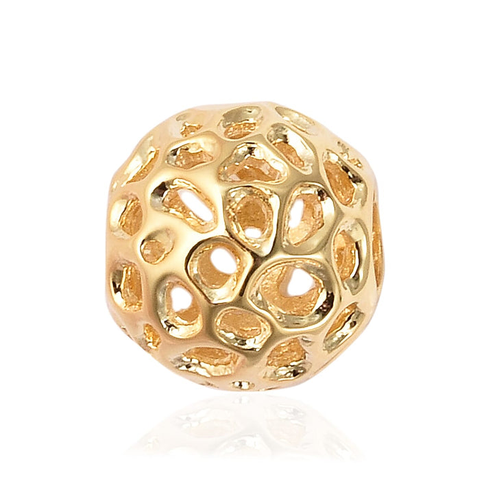RACHEL GALLEY Globe Charm or Pendant in Gold Plated Sterling Silver 3475890 1