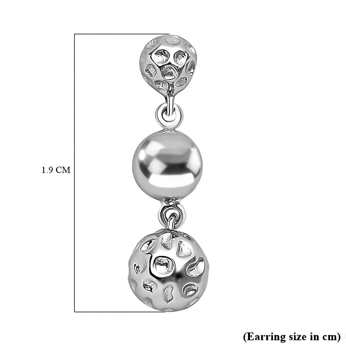RACHEL GALLEY Globe Collection- Dangling Earrings in Rhodium Plated Sterling Silver 3889562 5
