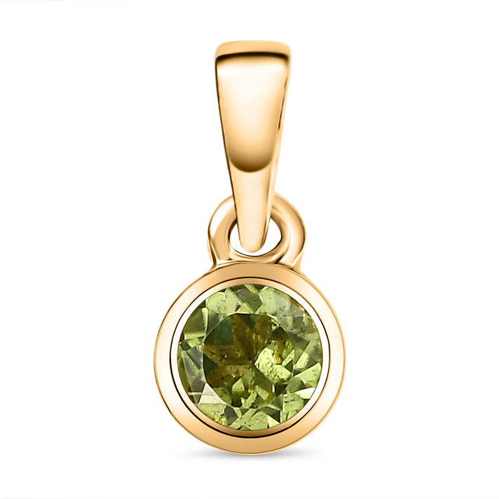 RACHEL GALLEY Hebei Peridot Pendant in Vermeil Yellow Gold Overlay Sterling Silver 8847634 1