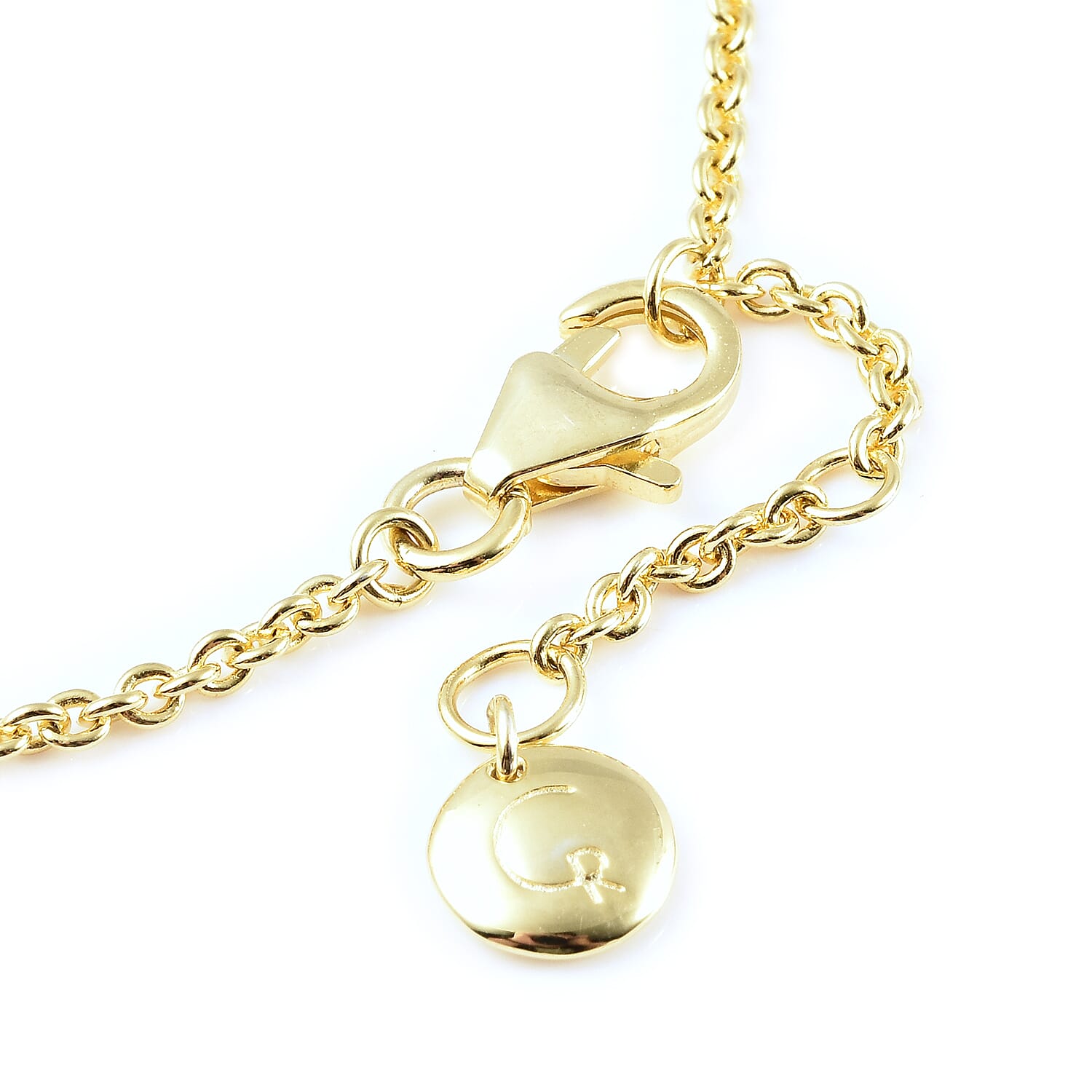 RACHEL GALLEY Latticework Heart Charm Bracelet Size 8 in Yellow Gold Plated Sterling Silver 3860809 5