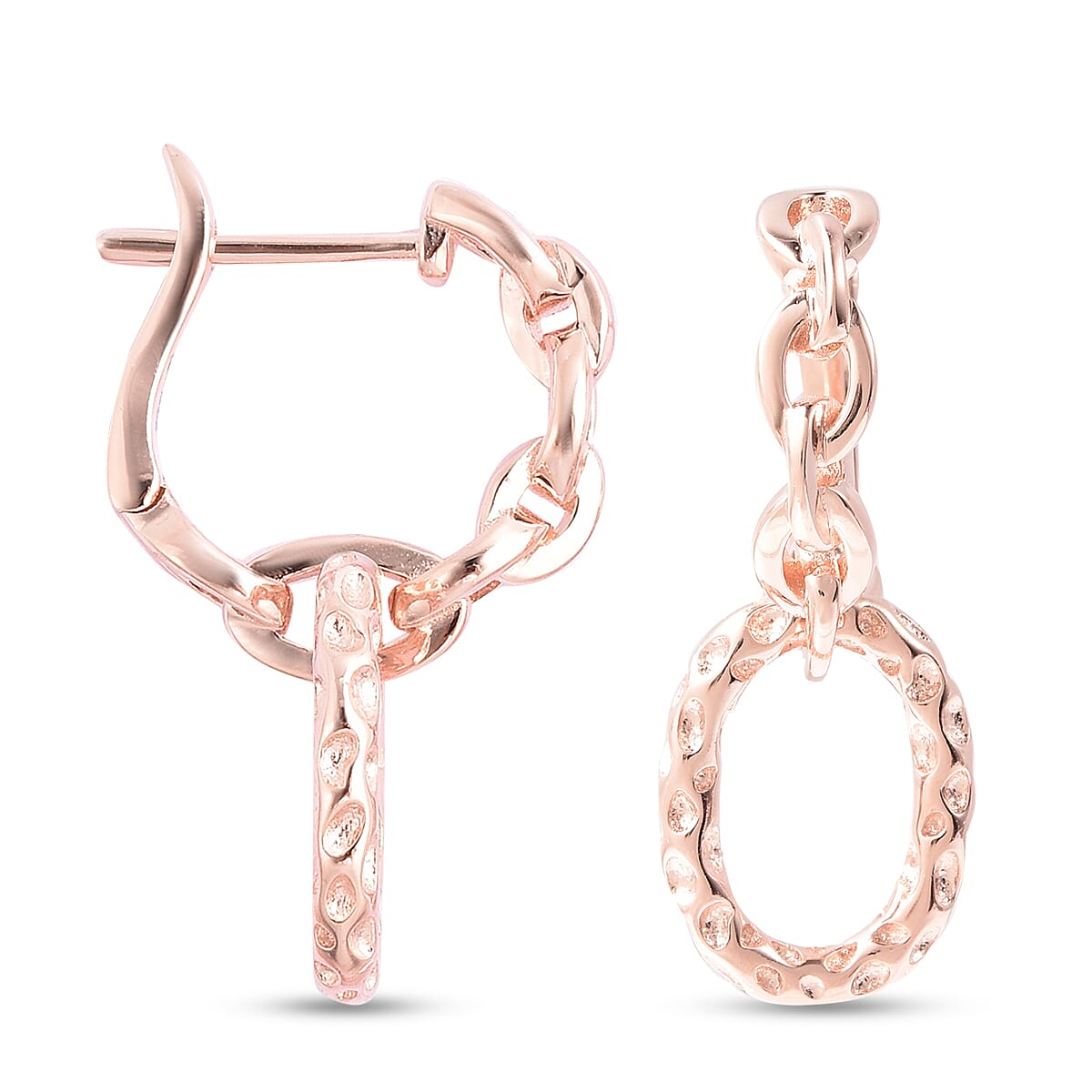 RACHEL GALLEY Latticework Round Dangling Earrings in Yellow Gold Plated Sterling Silver 3860757 4