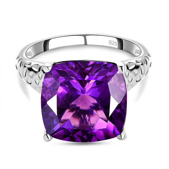 RACHEL GALLEY Lusaka Amethyst Solitaire Ring in Vermeil Yellow Gold Overlay Sterling Silver 6.89 Ct. 8858328 1